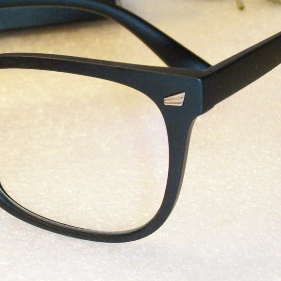 OLIEYE  Matte Black Sunglass Frames Clear Lens NEW - Picture 3 of 7